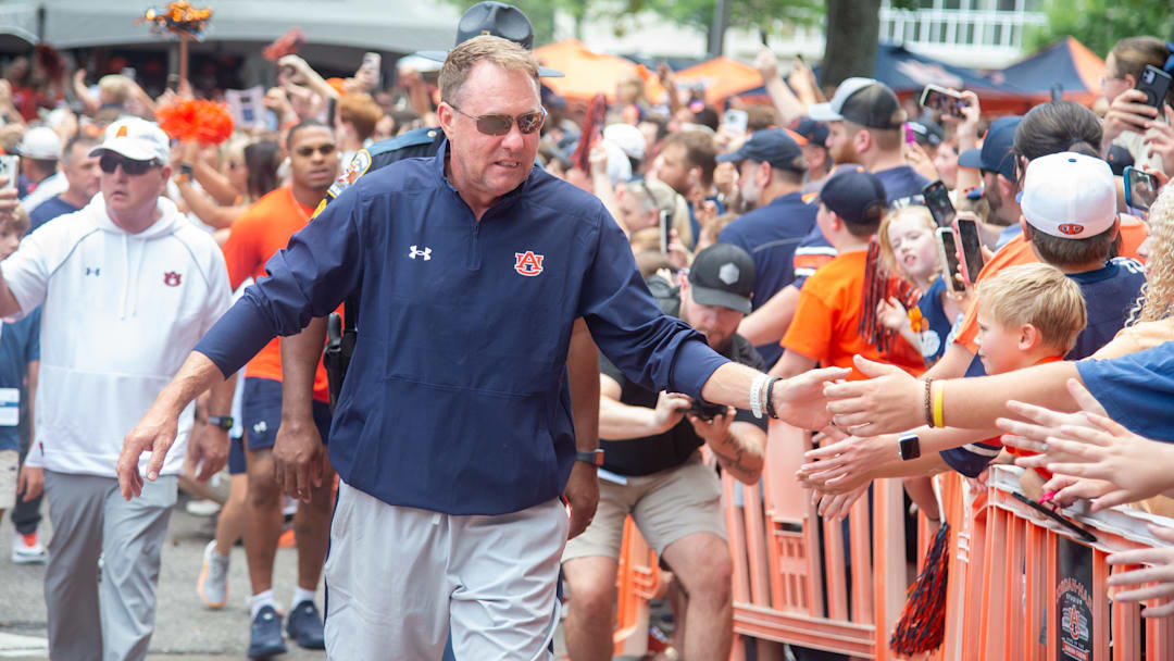 Hugh Freeze, Arkansas v Auburn