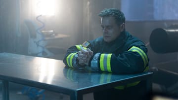 9-1-1 - ÒLab RatsÓ - Athena and Buck are in a race against time to rescue the rest of the 118 following the fire in the bio lab. THURSDAY, APRIL 17 (THURSDAY, APRIL 17) on ABC. (Disney/Christopher Willard) 
PETER KRAUSE