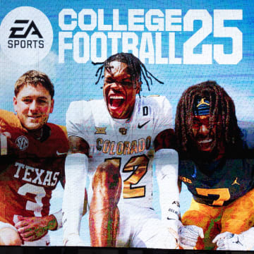 A commercial for the College Football 25 video game, featuring Texas Football quarterback Quinn Ewers