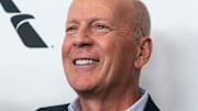 Bruce Willis attends Motherless Brooklyn premiere during...