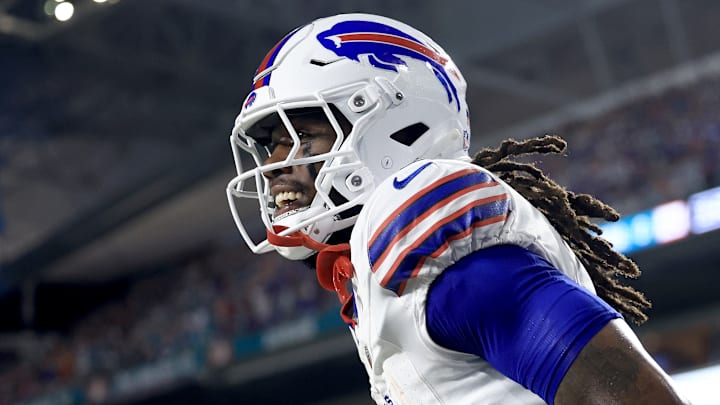 Buffalo Bills running back James Cook