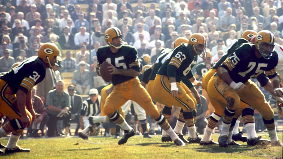 Green Bay Packers quarterback Bart Starr