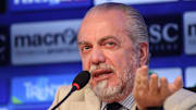 Il presidente del Napoli, Aurelio De Laurentiis