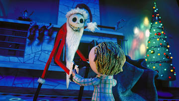 TIM BURTONÕS THE NIGHTMARE BEFORE CHRISTMAS Ð HalloweentownÕs bored Pumpkin King, Jack Skellington, attempts to take over the festive Christmas season for a change of pace. Against the advice of Sally, the lonely rag doll who has secret feelings for him, Jack enlists three trick-or-treaters Ð Lock, Shock, and Barrel Ð to help him kidnap Santa Claus. But even when Jack realizes his mistake, heÕll have to contend with the evil Oogie Boogie before he can turn things around and restore the holidayÕs
