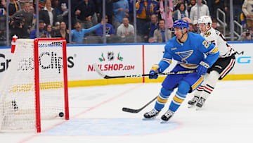 Chicago Blackhawks v St Louis Blues Empty Net Goal