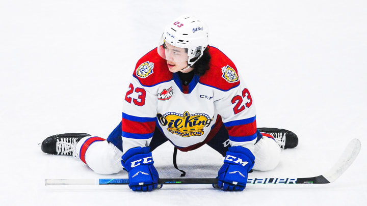 Jalen Luypen - Edmonton Oil Kings v Calgary Hitmen