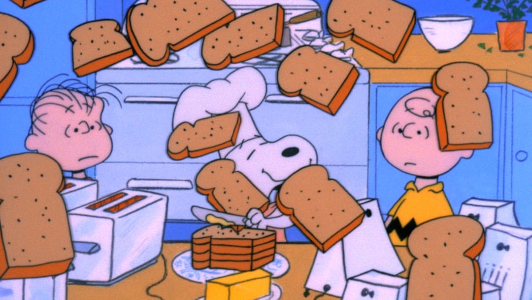A CHARLIE BROWN THANKSGIVING - The ABC Television Network will kick off the holiday season with the classic half-hour animated PEANUTS special, ÒA Charlie Brown Thanksgiving,Ó Wednesday, NOV. 27 (8:00-9:00 p.m. EST), on ABC. In the 1973 special, ÒA Charlie Brown Thanksgiving,Ó created by late cartoonist Charles M. Schulz, Charlie Brown wants to do something special for the gang. However, the dinner he arranges is a disaster when the caterers, Snoopy and Woodstock, prepare toast and popcorn as