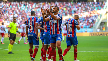 Bahia goleou o RB Bragantino por 4 a 0 na Fonte Nova