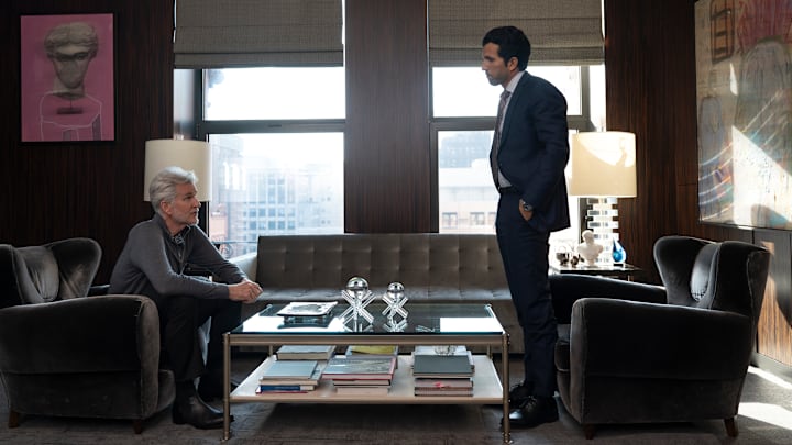 Matthew Modine and Gabriel Sloyer in The Better Sister on Prime Video