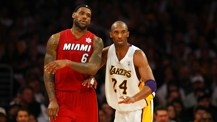 Kobe Bryant, LeBron James 