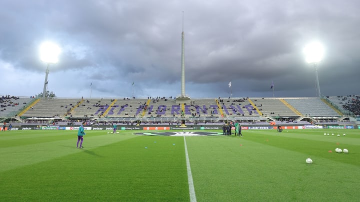 ACF Fiorentina v Club Brugge: Semi-final First Leg - UEFA Europa Conference League 2023/24 ACF Fiorentina v Club Brugge: Semi-final First Leg - UEFA Europa Conference League 2023/24