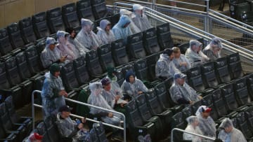 Saturday’s Twins vs. Athletics game has been rained out and moved to Sunday.