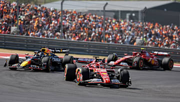 Charles Leclerc, Max Verstappen, Carlos Sainz Jr., Formula 1