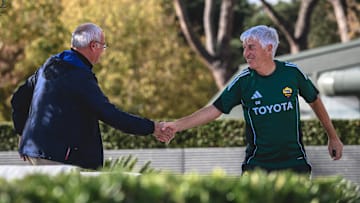 Claudio Ranieri e Gian Piero Gasperini Claudio Ranieri e Gian Piero Gasperini
