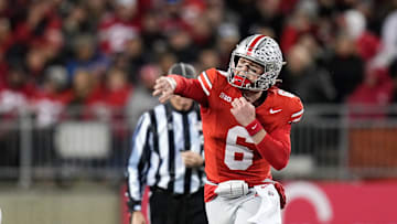 Ohio State transfer Kyle McCord, who pledged to Syracuse football on Sunday, is the Orange's highest-rated commit in many years.