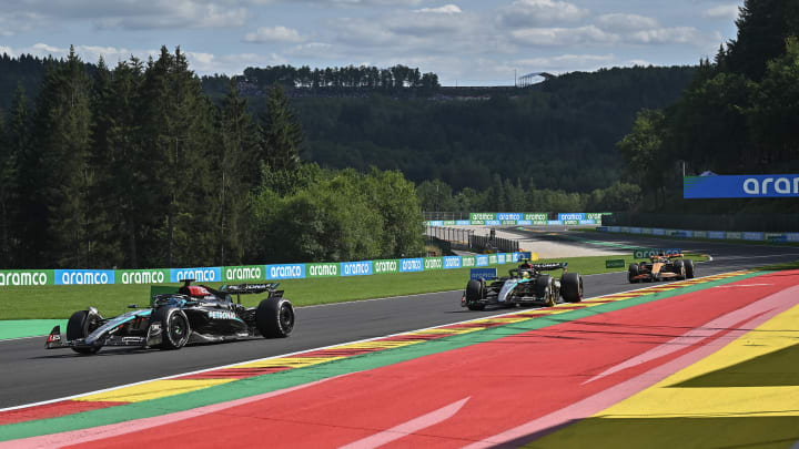 George Russell, Lewis Hamilton, Oscar Piastri, Belgian Grand Prix, Circuit de Spa-Francorchamps, Formula 1