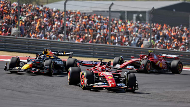 Charles Leclerc, Max Verstappen, Carlos Sainz Jr., Formula 1