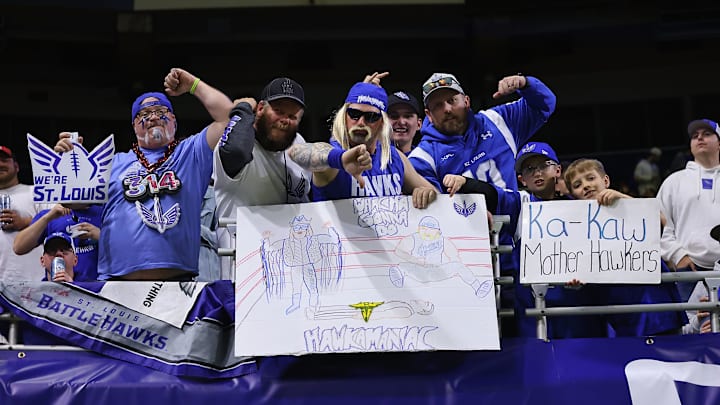 San Antonio Brahmas v St Louis Battlehawks