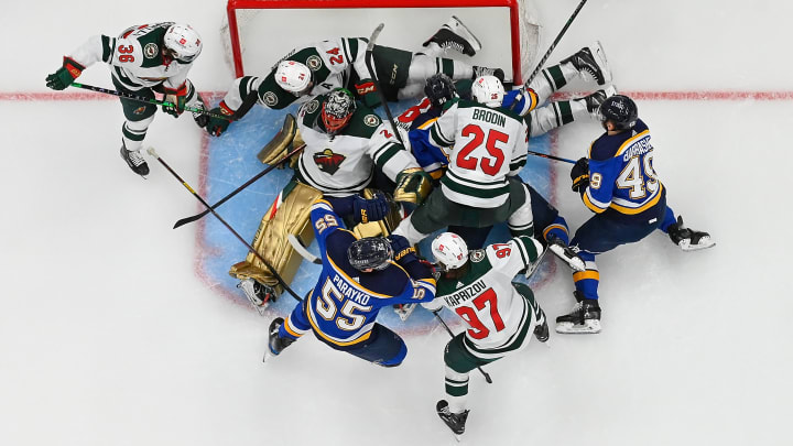 The Wild are facing a 3-2 deficit against the Blues in the first round of the NHL Playoffs.