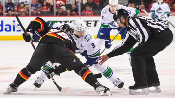 Vancouver Canucks v Calgary Flames