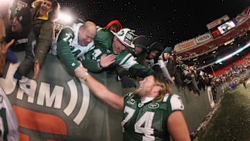 Former New York Jets center Nick Mangold