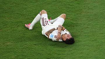 Yeremy Pino verletzte sich gegen Uruguay schwer Yeremy Pino verletzte sich gegen Uruguay schwer