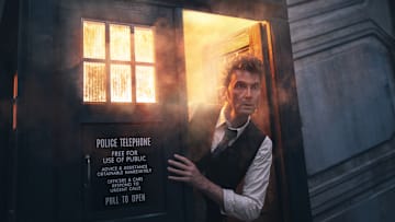 The Doctor (David Tennant) in Doctor Who.