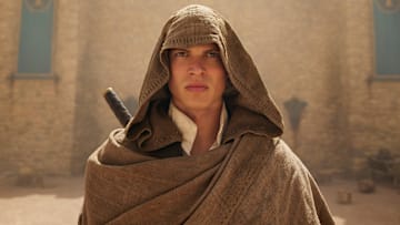 Rand al'Thor played by Josha Stradowski in The Wheel of Time season 2. Image: Prime Video.