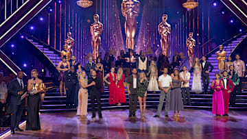 DANCING WITH THE STARS - ÒEpisode 3302Ó - Oscars¨ NightÓ Ð Hollywood glitz meets ballroom glamour when all 13 couples grace the stage with dazzling performances, dancing to iconic songs from Oscar¨-nominated films. TUESDAY, SEPT. 24 (8:00-10:01 p.m. ET) on ABC(Disney/Eric McCandless)
DANCING WITH THE STARS