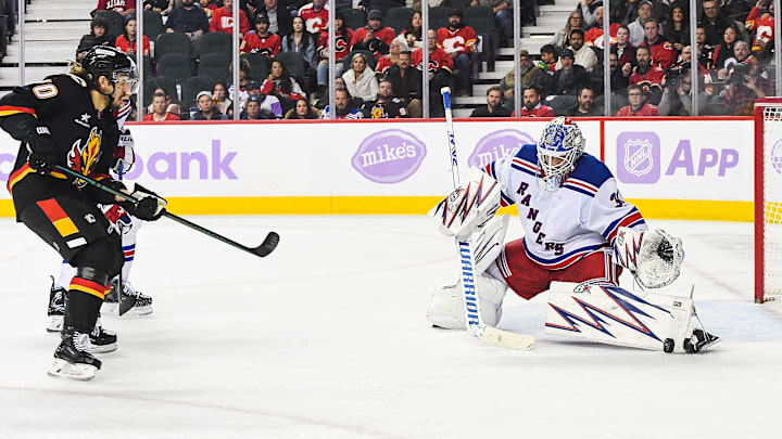 New York Rangers v Calgary Flames