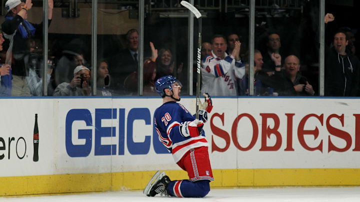 Part of what makes Chris Kreider's goal so electrifying are his emotional celebrations