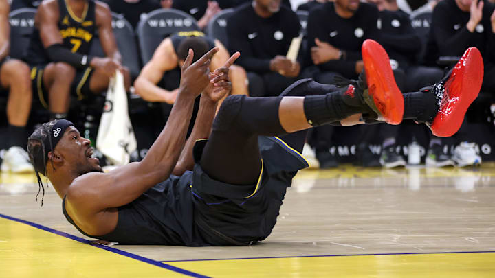 Golden State Warriors Play Miami Heat During NBA Game At Chase Center In San Francisco