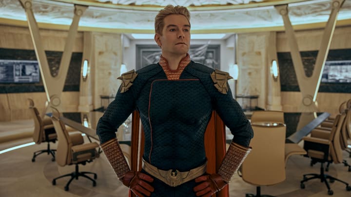 Antony Starr (Homelander) in The Boys Season 3 Credit: Courtesy of Prime Video Copyright: Amazon Studios