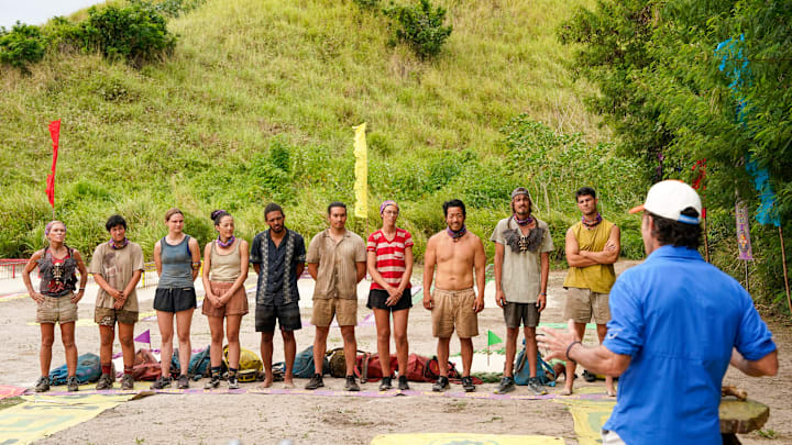 “Nightmare Fuel” – Castaways must choose wisely as they split themselves into pairs at a crucial multi-staged immunity challenge. The deck is stacked against castaways when they embark on a journey that can drastically affect their game. Then, different names are tossed out at camp as paranoia ensues, leading to another crazy tribal council, on SURVIVOR, Wednesday, Nov. 13 (8:00-9:30 PM, ET/PT) on the CBS Television Network, and streaming on Paramount+ (live and on-demand for Paramount+ with