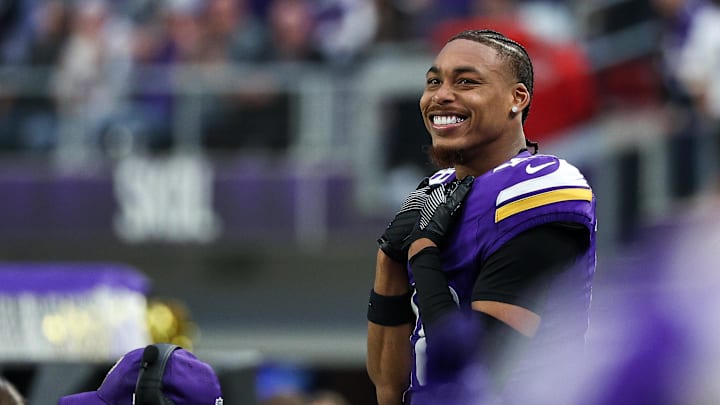 Minnesota Vikings wide receiver Justin Jefferson on Dec 8, 2024.