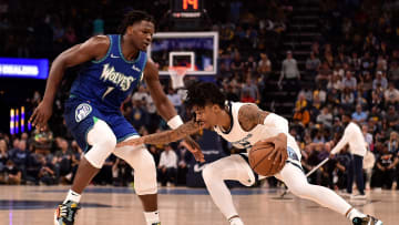 Ja Morant y Anthony Edwards brillaron en el primer partido