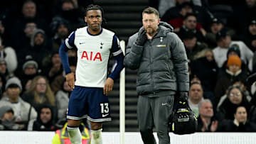 Destiny Udogie is one of many sidelined for Spurs