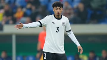 Nathaniel Brown im DFB-Trikot. Bis zur WM 2026 könnte er A-Nationalspieler sein
