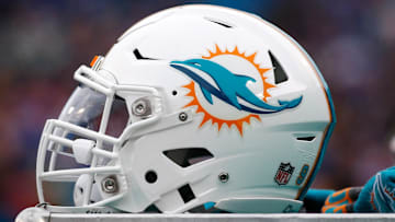 Miami Dolphins helmet