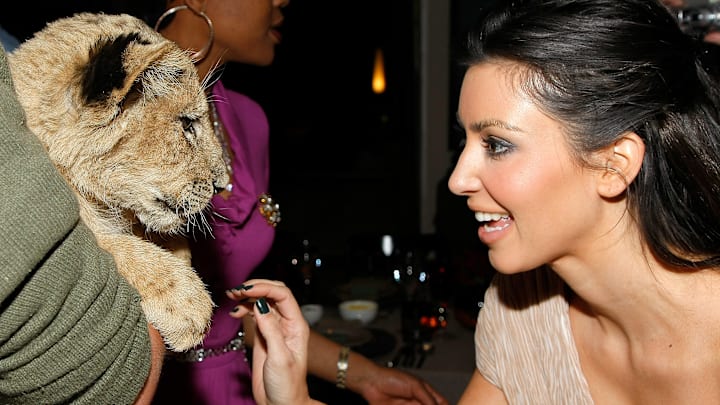 Kim Kardashian Attends Party Hosted By Lee-Anne Summers And Andrew Farr