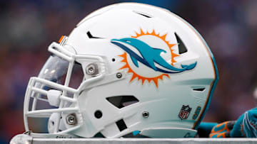Miami Dolphins helmet