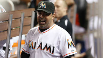 Ozzie Guillén, cuando era el manager de los Miami Marlins en MLB