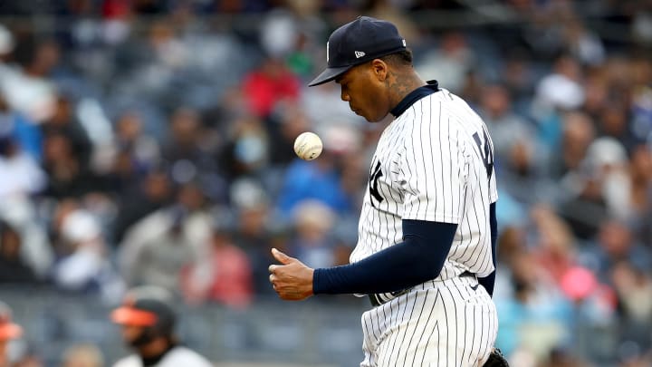 Aroldis Chapman podría quedar fuera de los playoffs con Yankees