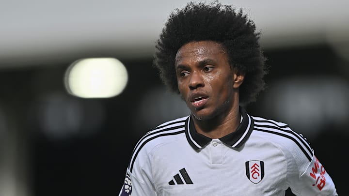 Willian não recebeu muitas oportunidades em sua segunda passagem pelo Fulham Willian não recebeu muitas oportunidades em sua segunda passagem pelo Fulham