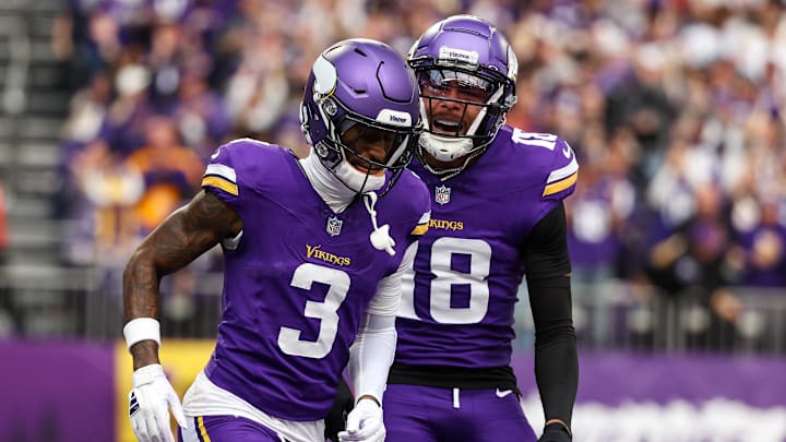 Jordan Addison will miss the Vikings' first three games. Jordan Addison will miss the Vikings' first three games.