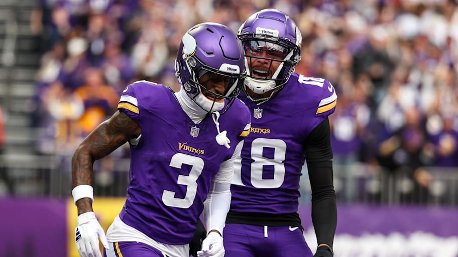 Jordan Addison will miss the Vikings' first three games.  | Matt Krohn-Imagn Images