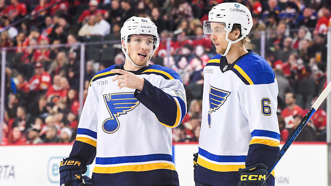 St Louis Blues v Calgary Flames