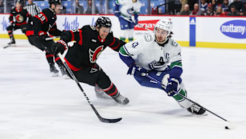 Vancouver Canucks v Ottawa Senators