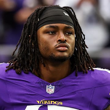 Dallas Turner was drafted in the first round by the Vikings in 2024.