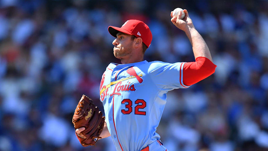 Steven Matz, reportedly headed to the Red Sox via trade, pitches against the Cubs. | Patrick Gorski-Imagn Images